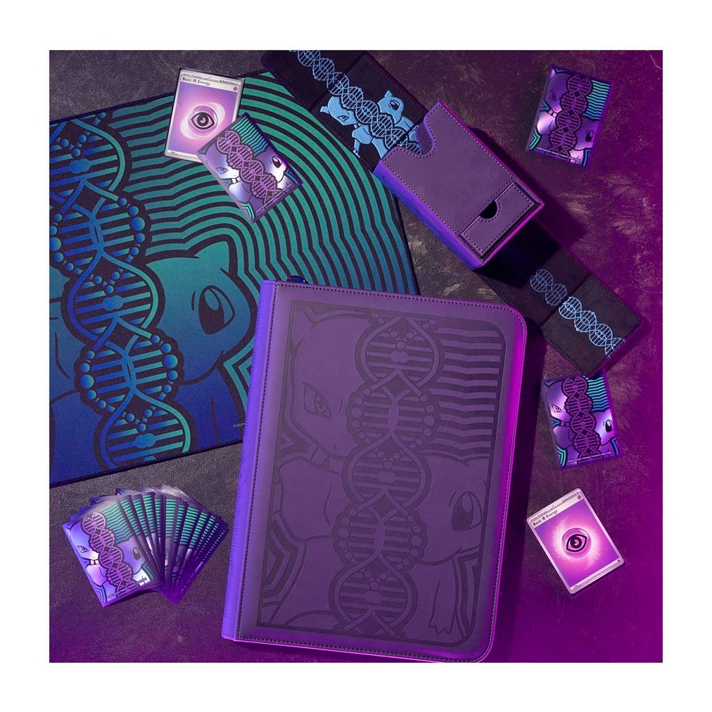 Mewtwo & Mew DNA Premium Zip Binder