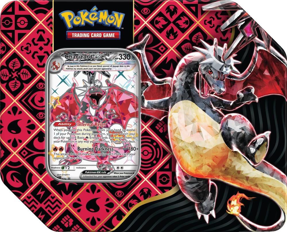 Paldean Fates Tin [Shiny Charizard ex]