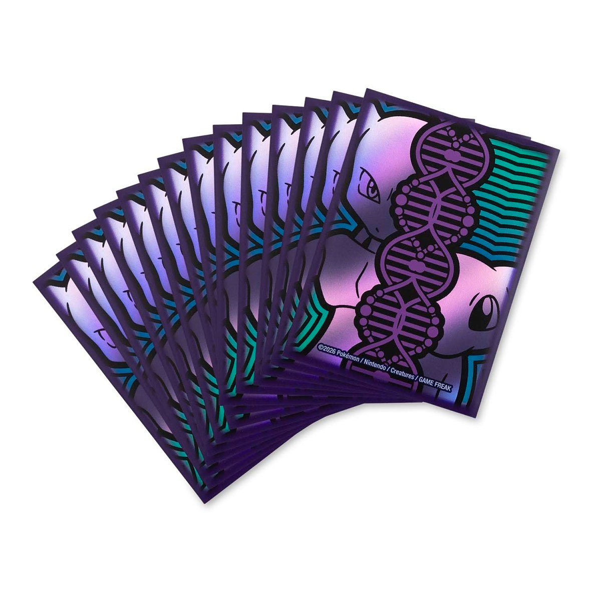 Mewtwo & Mew DNA Card Sleeves (65 Sleeves)
